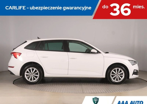 Skoda Scala cena 52000 przebieg: 172292, rok produkcji 2020 z Zagórz małe 301